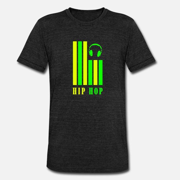 hip hop design with headphones gift music rap t shirt men customize tee shirt round neck kawaii fitness building summer style pictures shirt